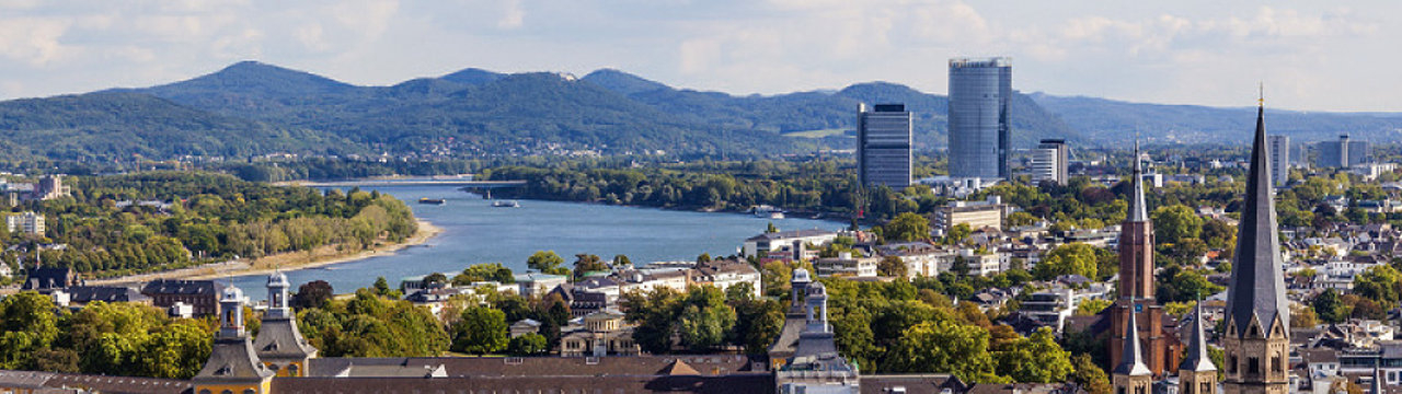 Panoramabild von Bonn